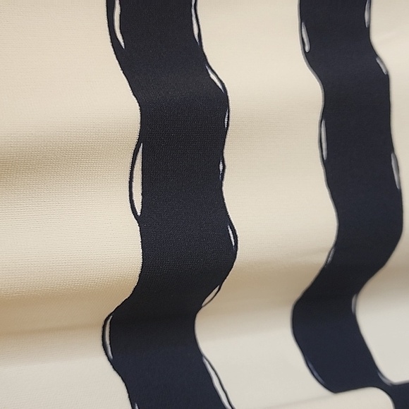 NWT Ann Taylor Blue & White striped XL Blouse - Picture 3 of 6